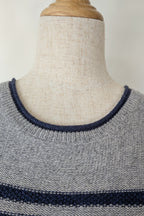 White Stuff Alpaca Wool Cashmere Blend Stripe Sweater Dress Size 14