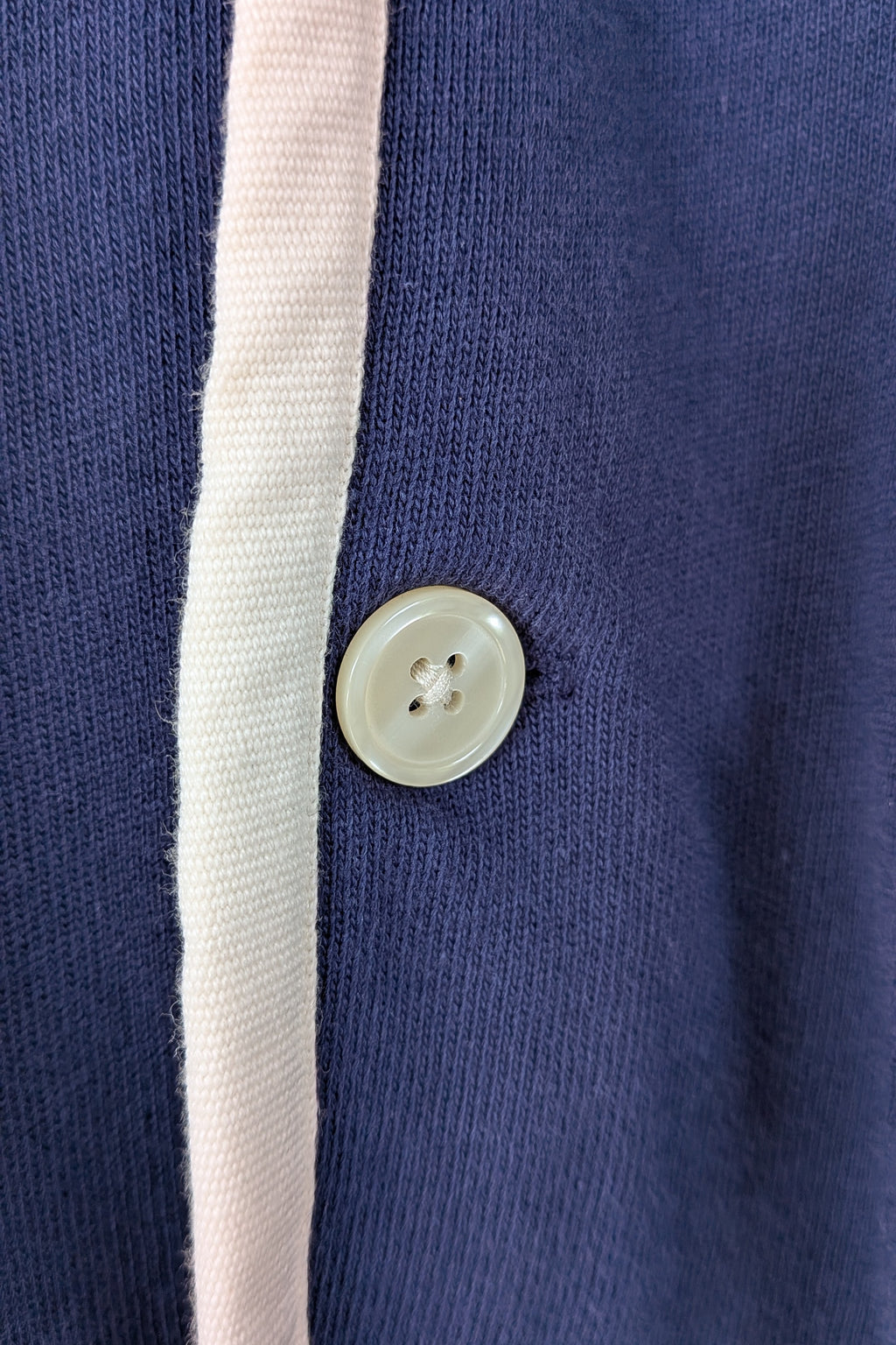 Ralph Lauren Navy Cotton Blazer Jacket Size L BNWT
