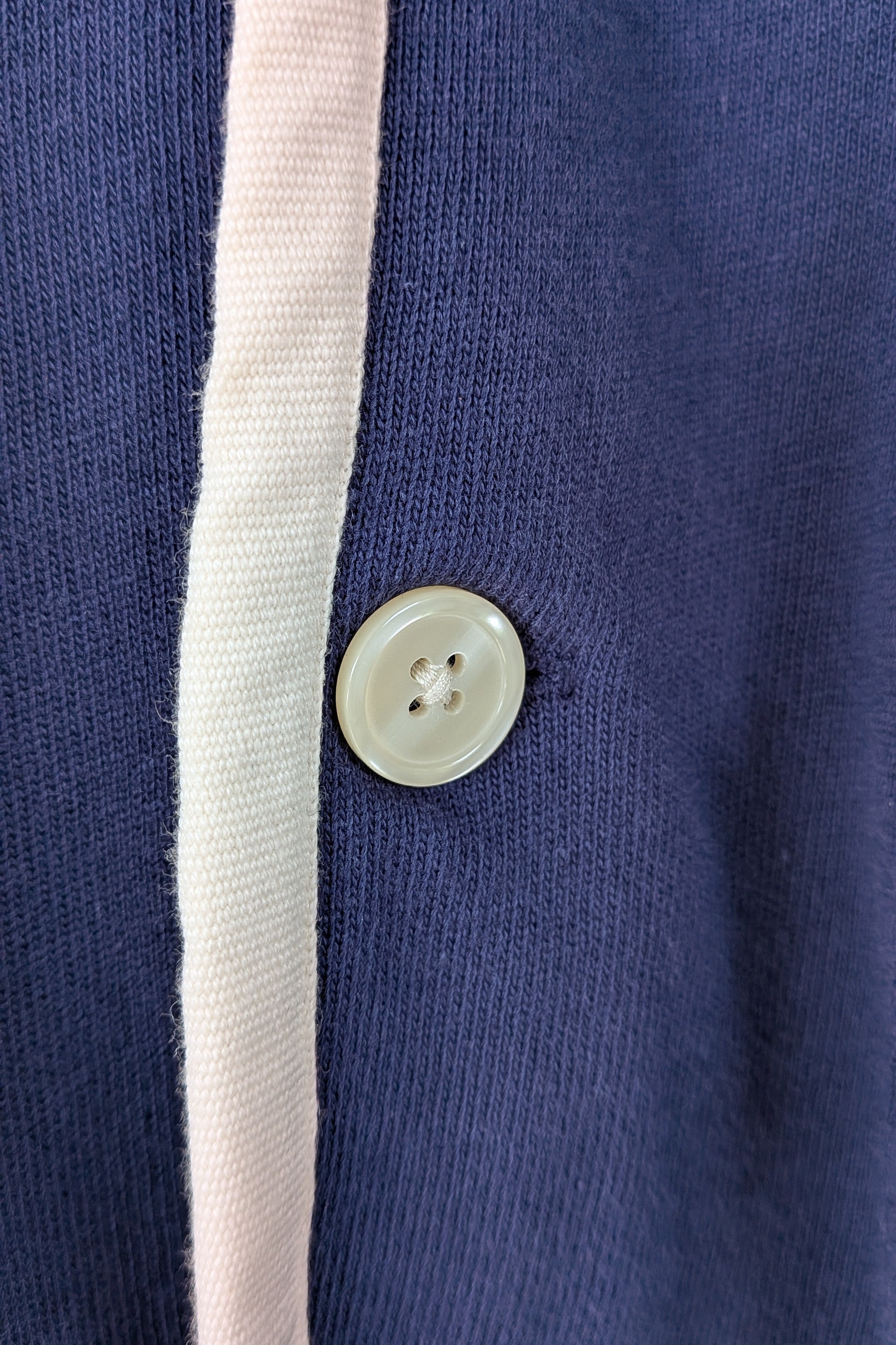 Ralph Lauren Navy Cotton Blazer Jacket Size L BNWT