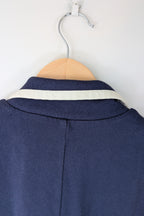 Ralph Lauren Navy Cotton Blazer Jacket Size L BNWT