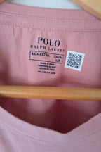 Polo Ralph Lauren Pink Flutter Sleeve Top Size 6 BNWT RRP $179