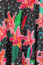 Exoticathletica You Had Me At Aloha Silky Narrow Waisted Mini Skater Skirt Size L BNWT