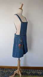 Princess Highway Tessa Native Embroidered Pinafore Dress Size 14