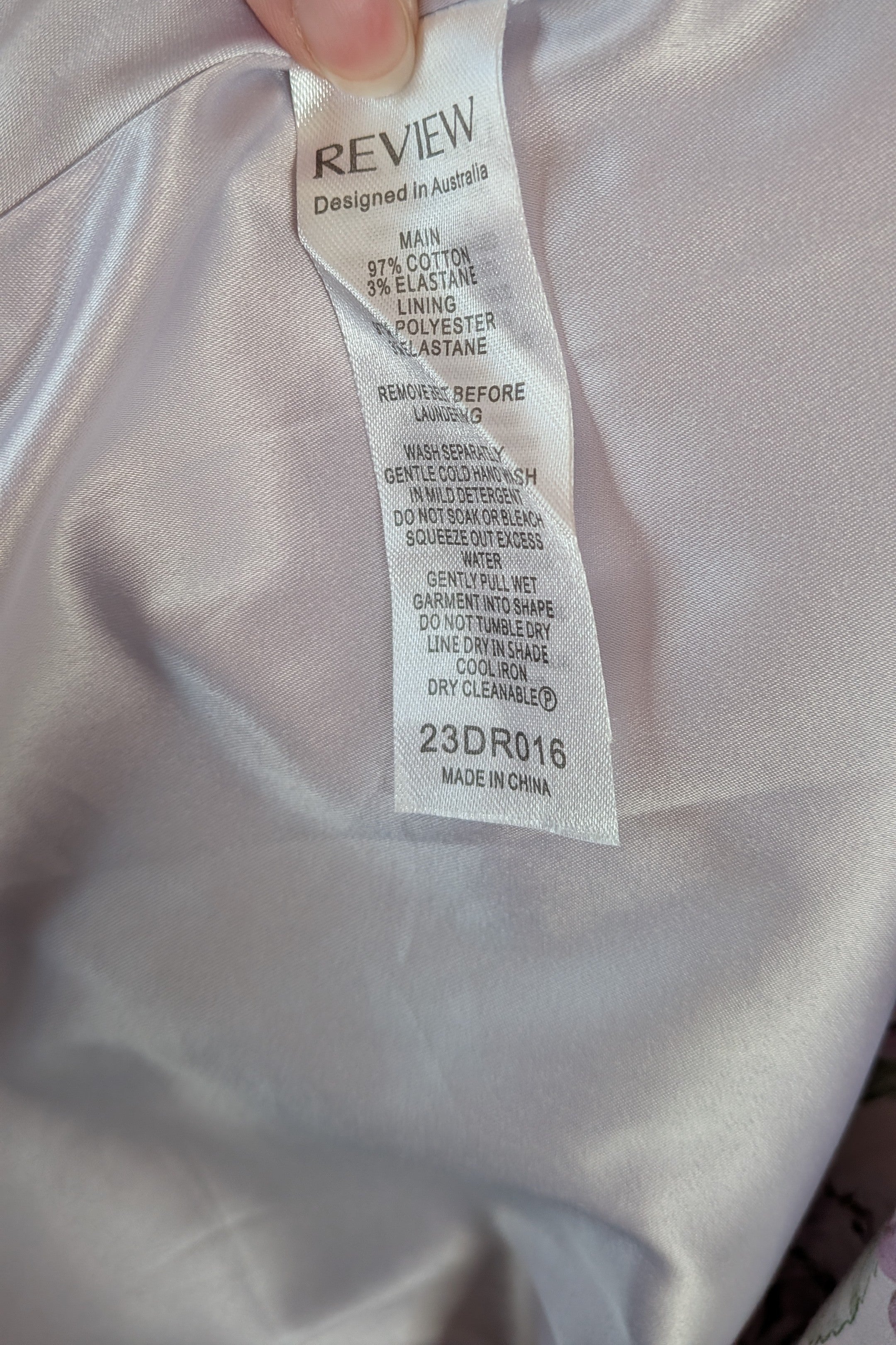 Review Picking Hydrangeas Prom Dress Size 16
