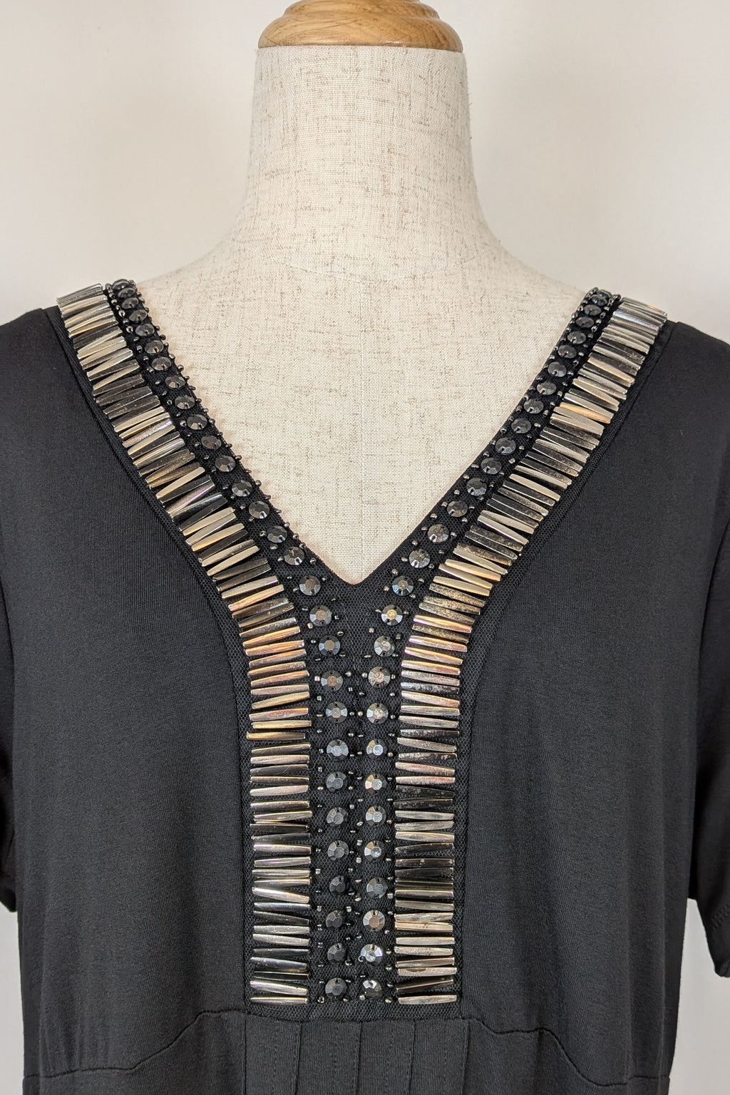 Virtuelle Black Zamora Dress Size 16 BNWT RRP $89.95