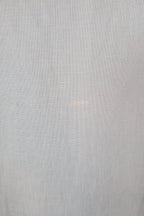 Blue Illusion 100% Linen Light Blue Tunic Top Size L