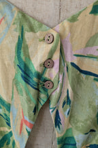 Y.A.S. Palmas Midi Dress Green Tropical Print Size M BNWT RRP $169.95