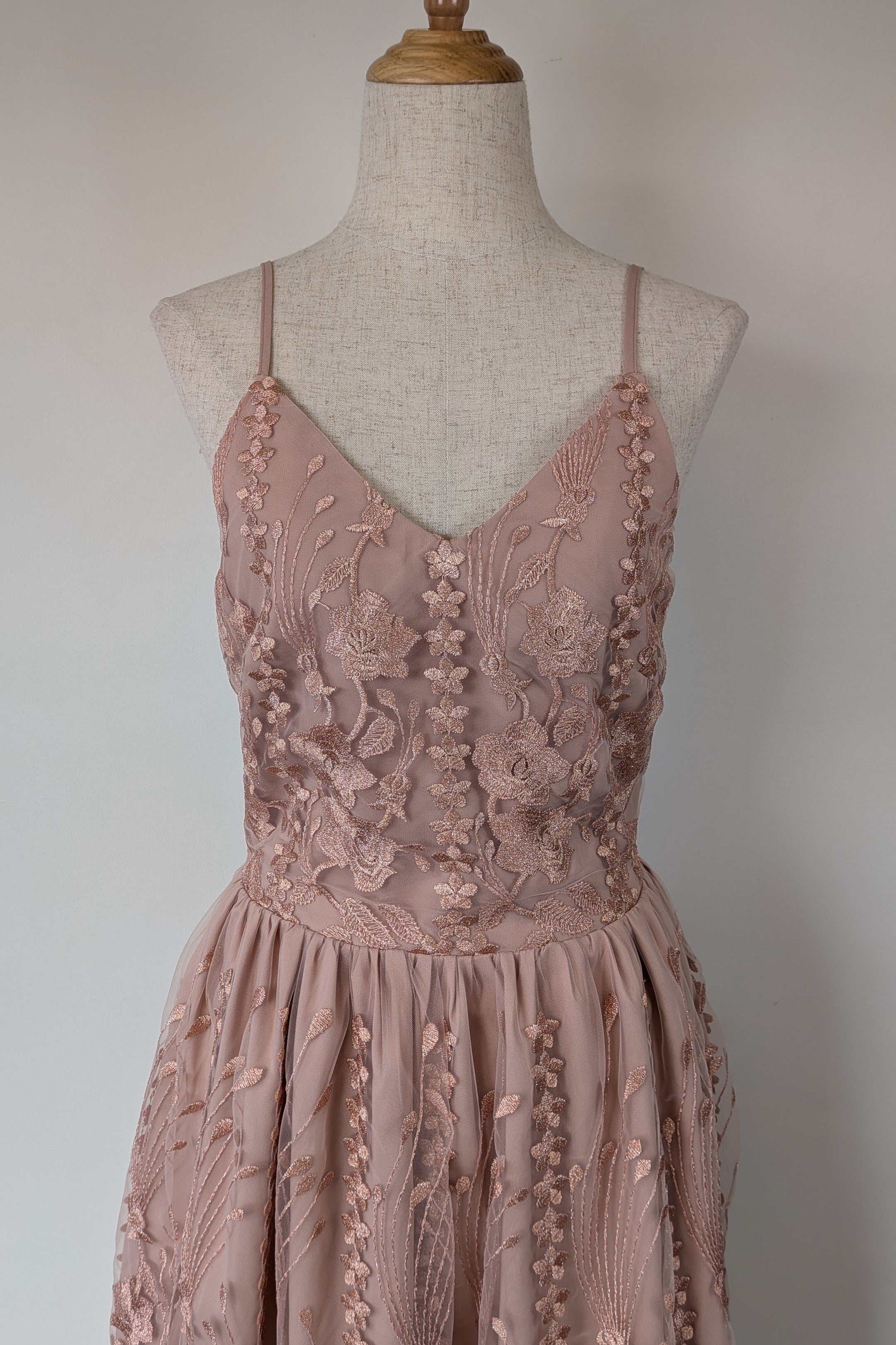 Two Sisters The Label Pink Floral Lace Dress Size 12 Brand New With Tags RRP $149.99