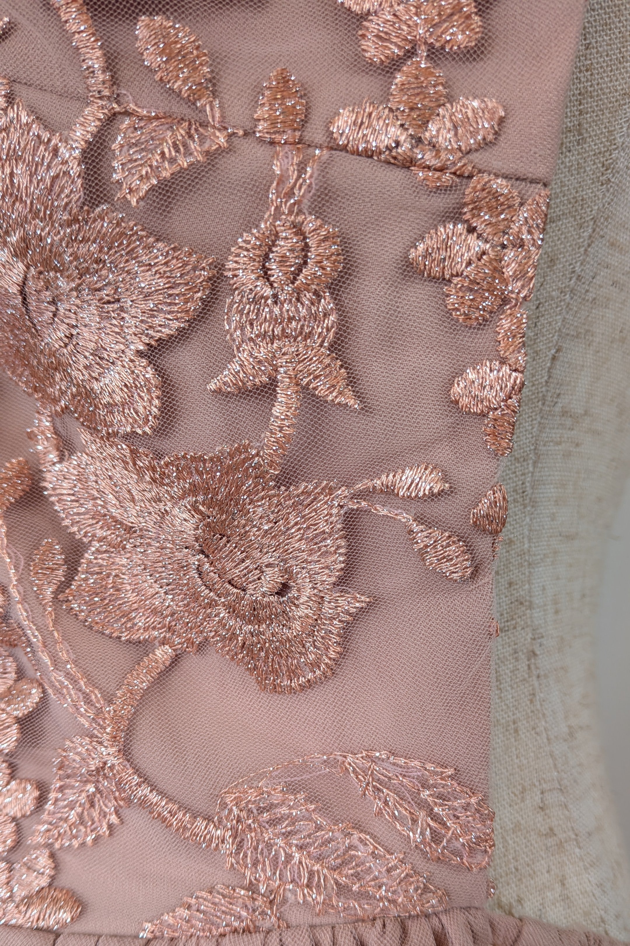 Two Sisters The Label Pink Floral Lace Dress Size 12 BNWT RRP $149.99