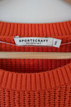 Sportscraft Cynthia Fringe Knit Size XXL