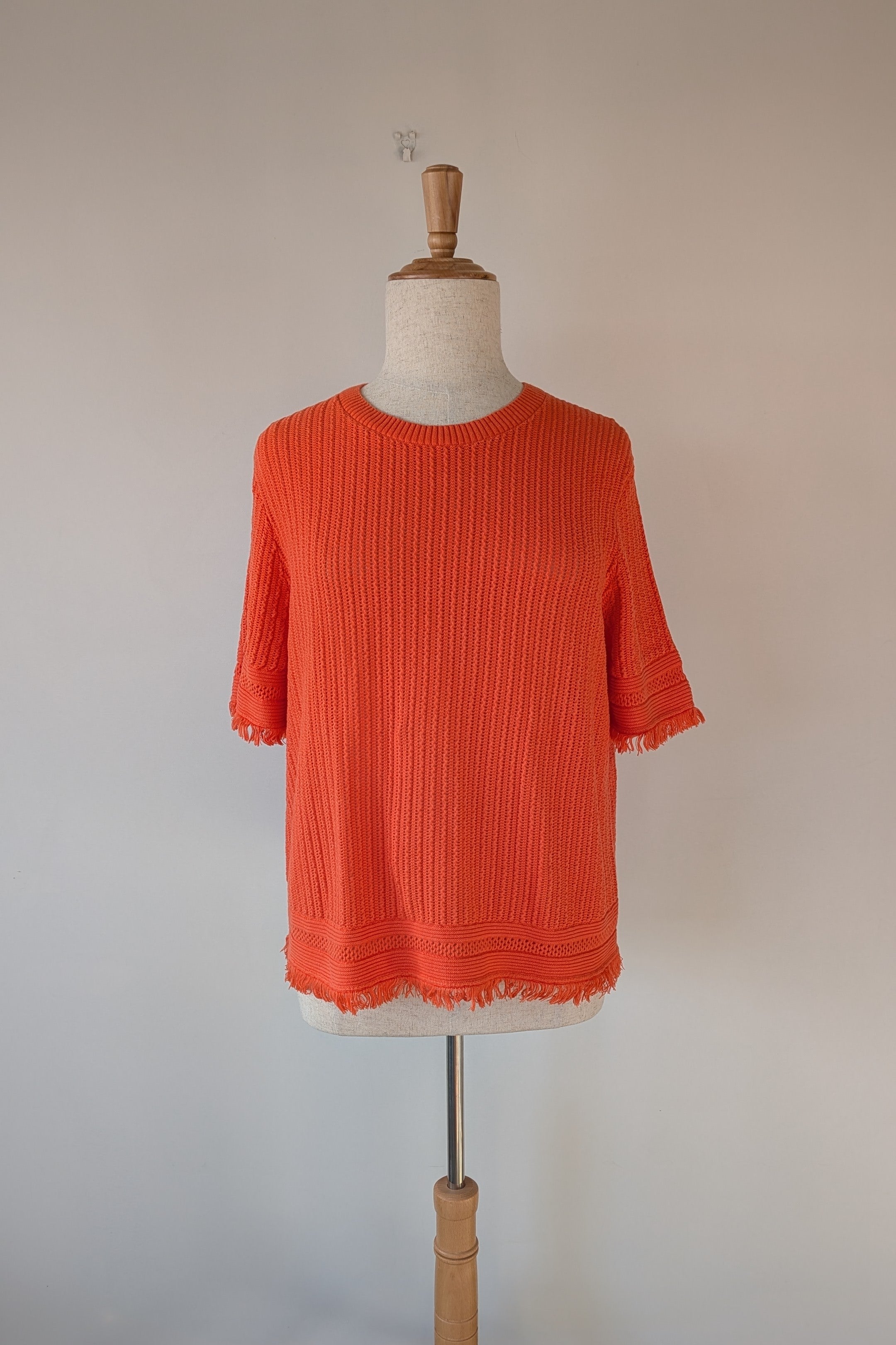 Sportscraft Cynthia Fringe Knit Size XXL