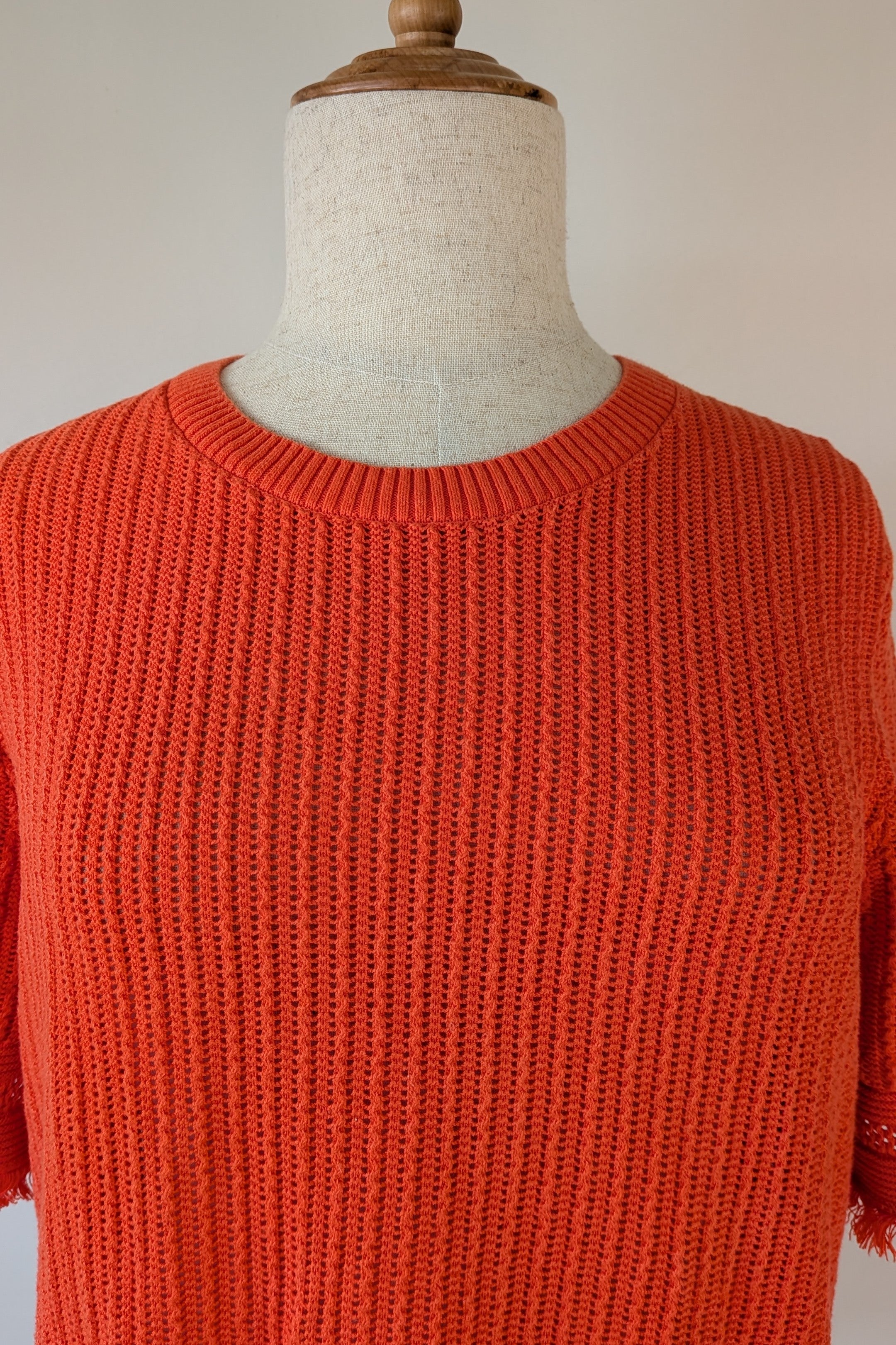 Sportscraft Cynthia Fringe Knit Size XXL