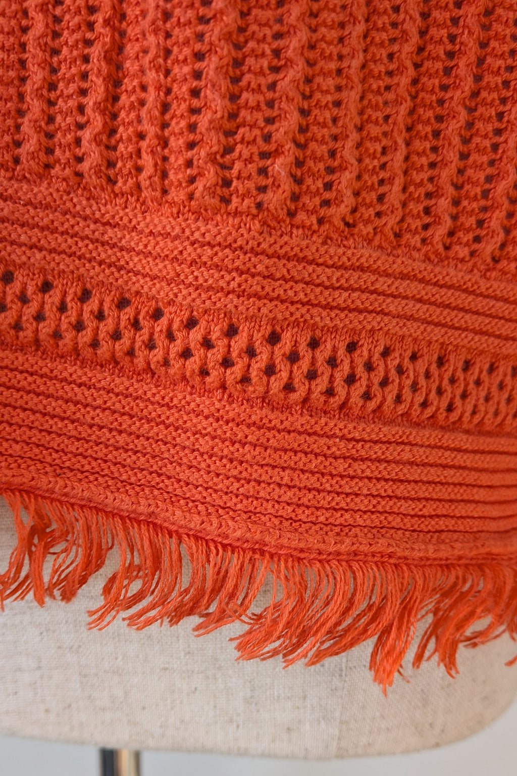 Sportscraft Cynthia Fringe Knit Size XXL