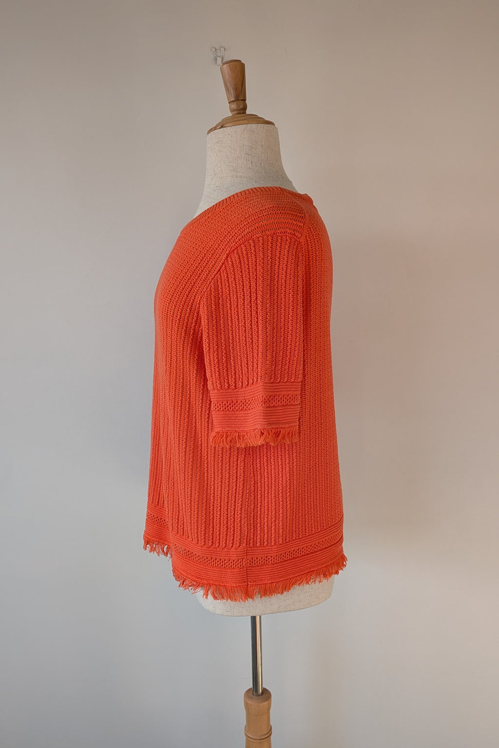 Sportscraft Cynthia Fringe Knit Size XXL