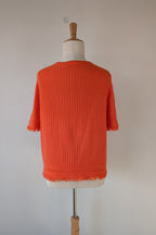 Sportscraft Cynthia Fringe Knit Size XXL