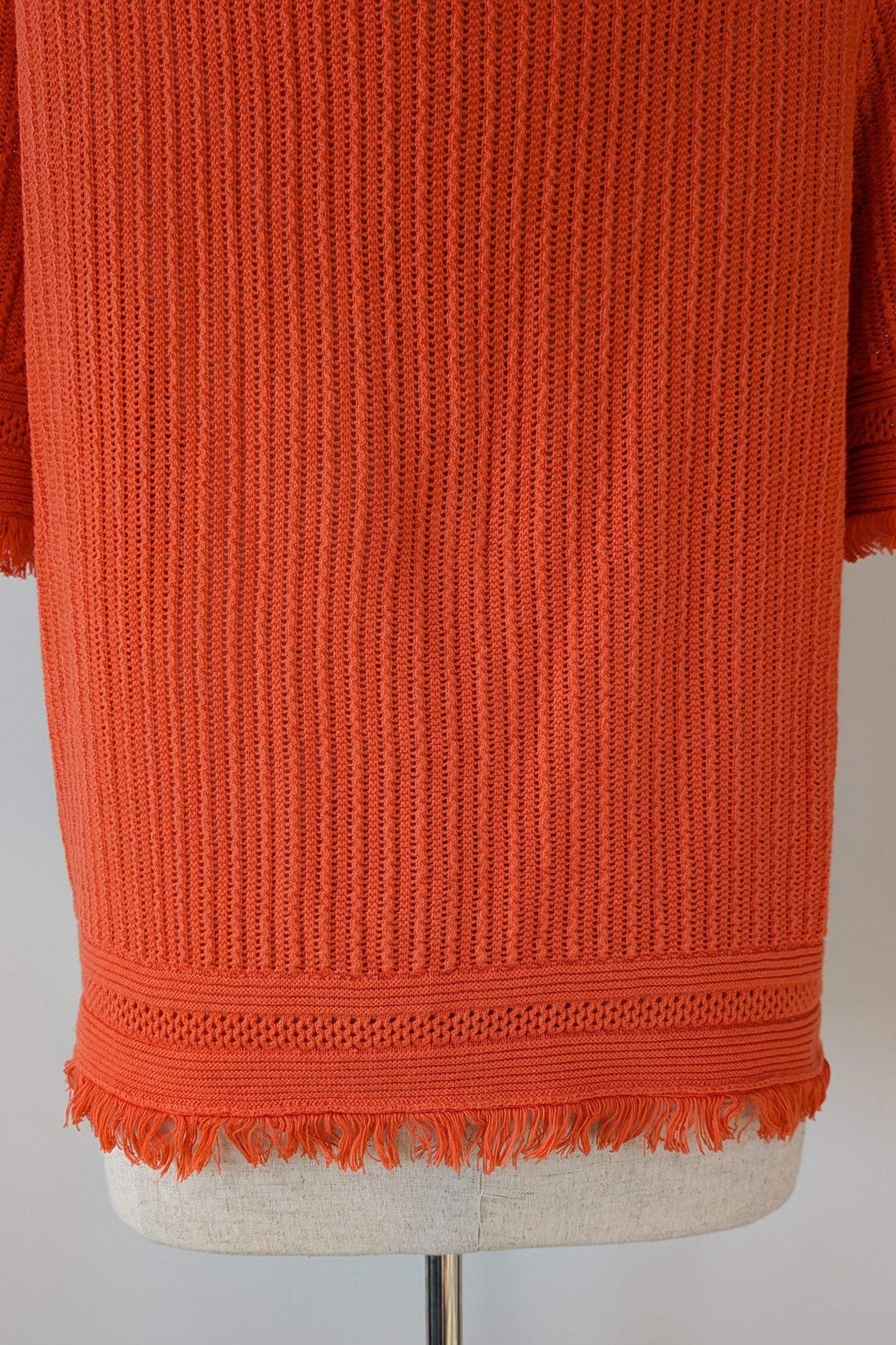 Sportscraft Cynthia Fringe Knit Size XXL