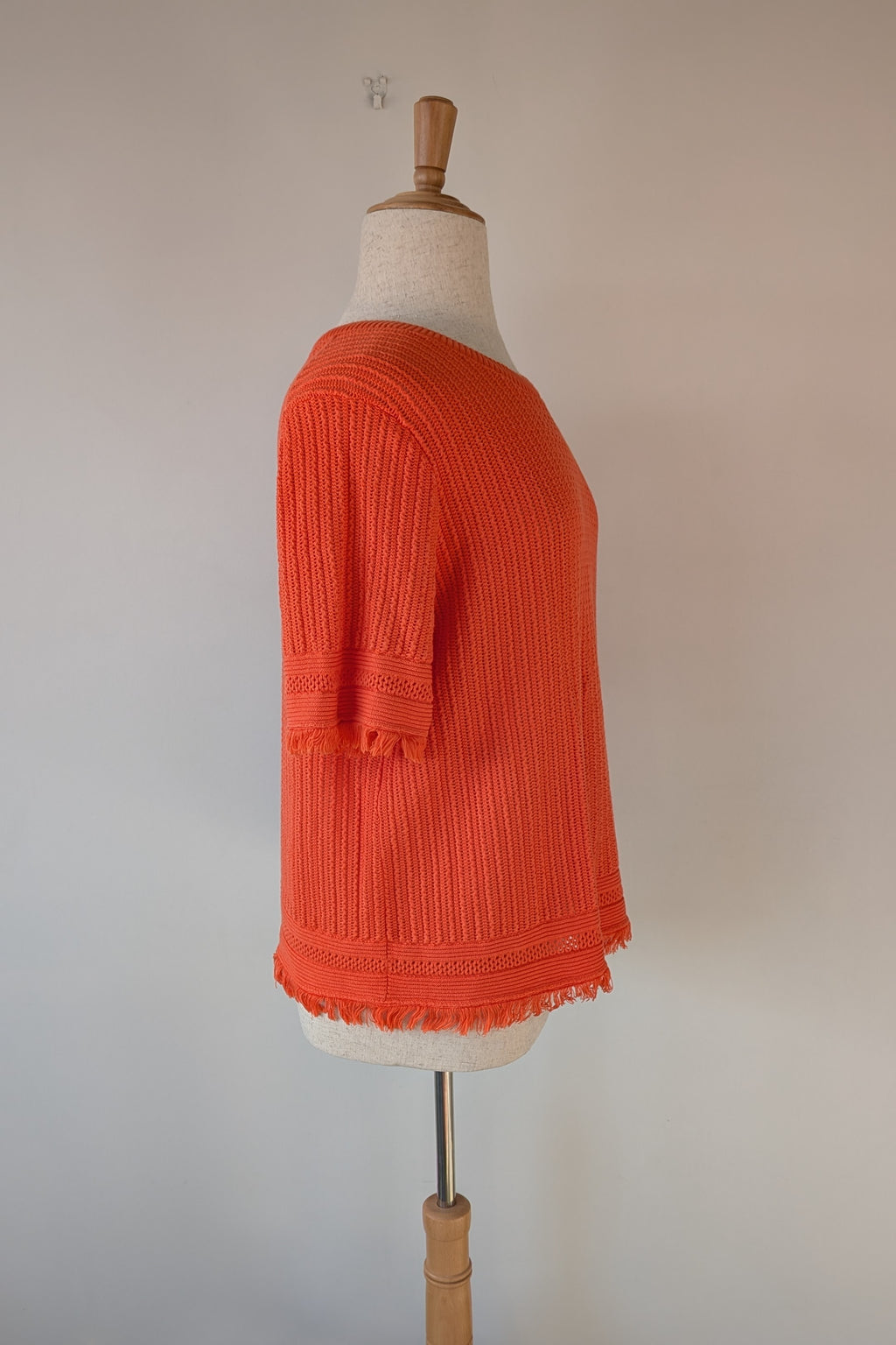Sportscraft Cynthia Fringe Knit Size XXL