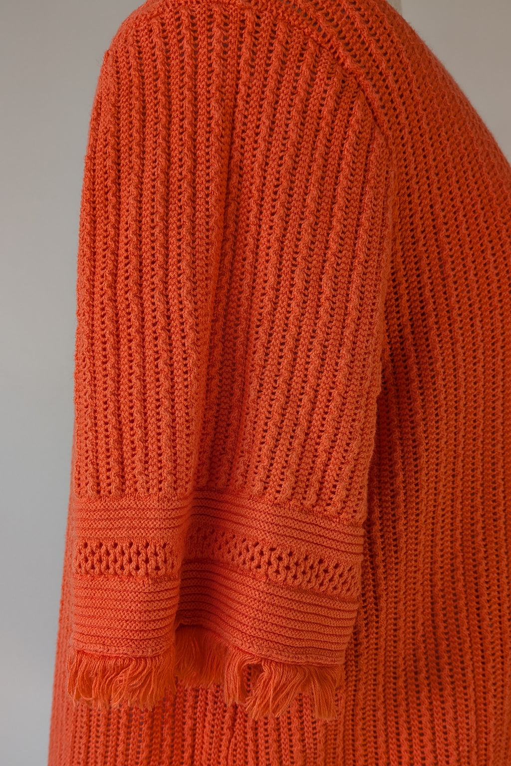 Sportscraft Cynthia Fringe Knit Size XXL
