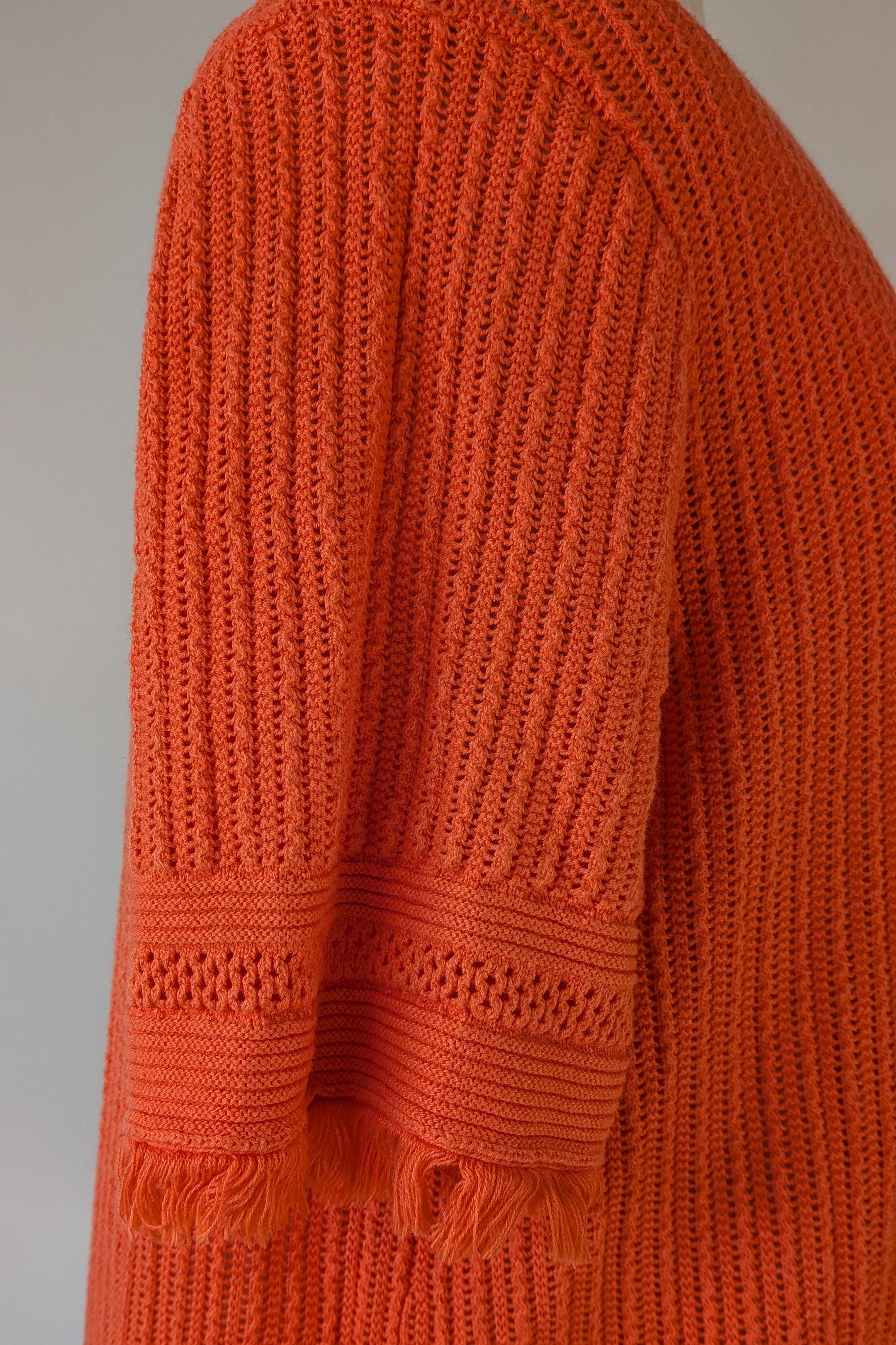 Sportscraft Cynthia Fringe Knit Size XXL