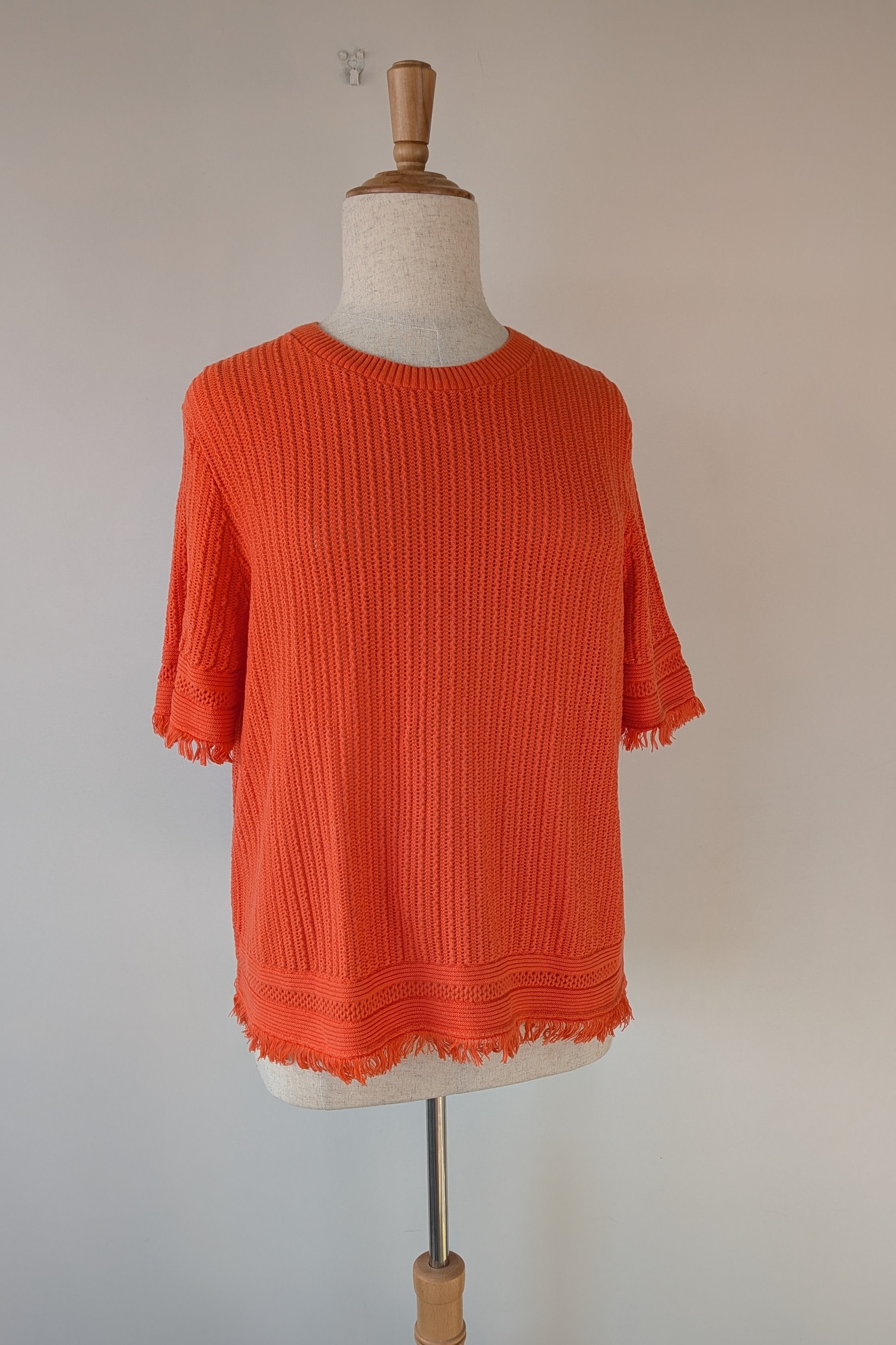 Sportscraft Cynthia Fringe Knit Size XXL