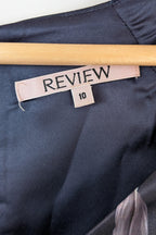 Review Midnight Dahlia Dress in Navy Size 10