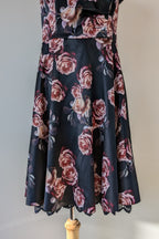 Review Midnight Dahlia Dress in Navy Size 10