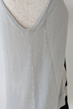 Cue Argyle Knit Sleeveless Top with Ruffle Peplum Hem Size M