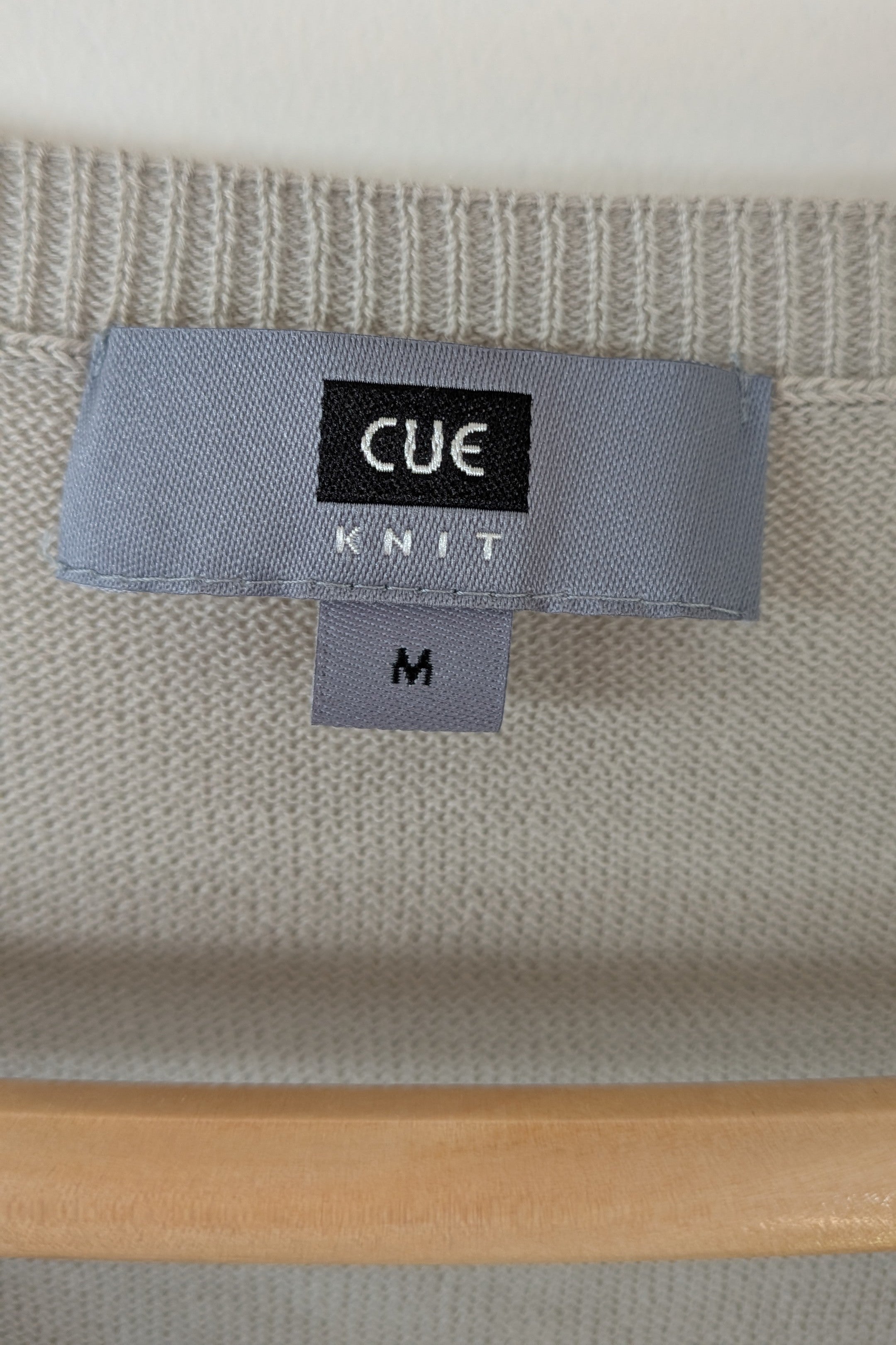Cue Argyle Knit Sleeveless Top with Ruffle Peplum Hem Size M
