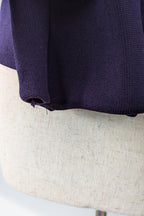 Country Road Compact Knit Polo in Eggplant Size L