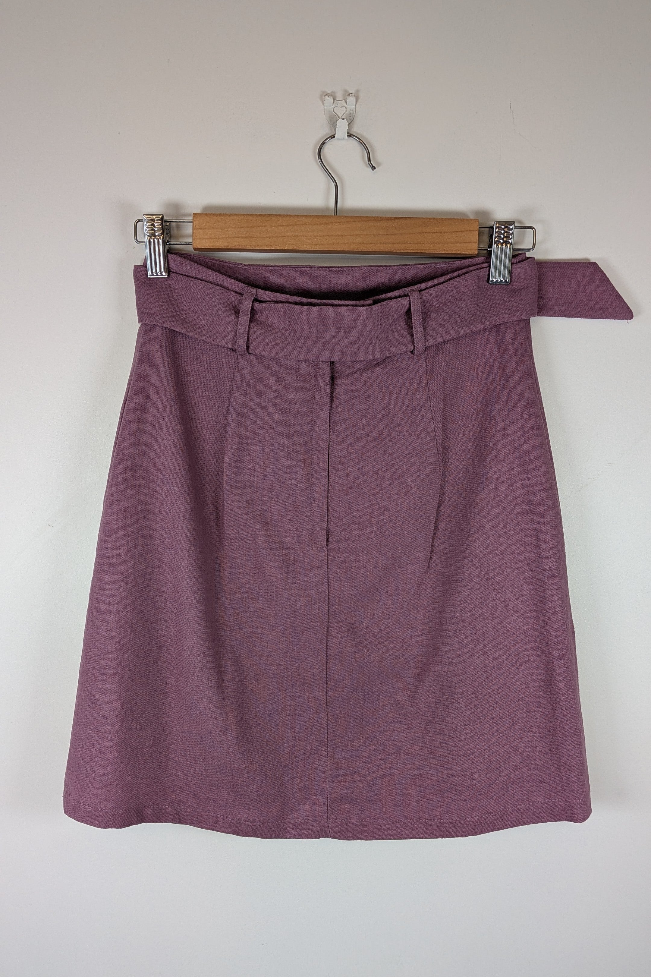 Princess Highway Ivy Mini Skirt in Grape Size 6