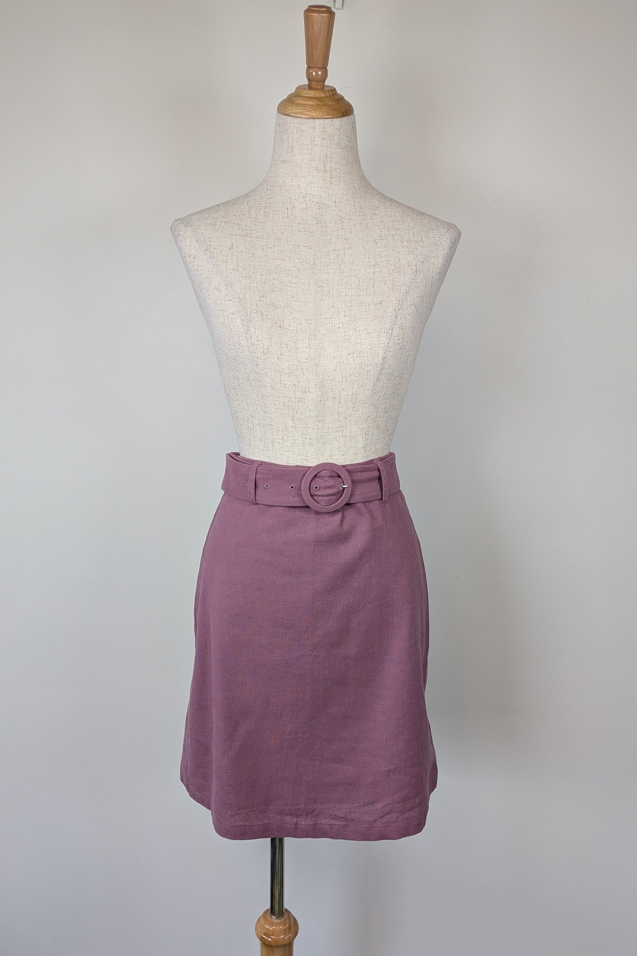 Princess Highway Ivy Mini Skirt in Grape Size 6