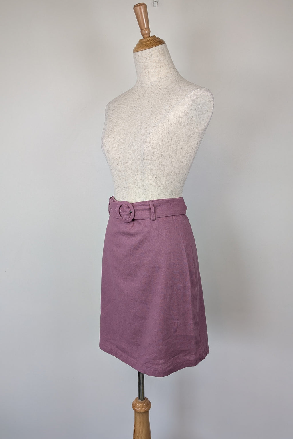 Princess Highway Ivy Mini Skirt in Grape Size 6