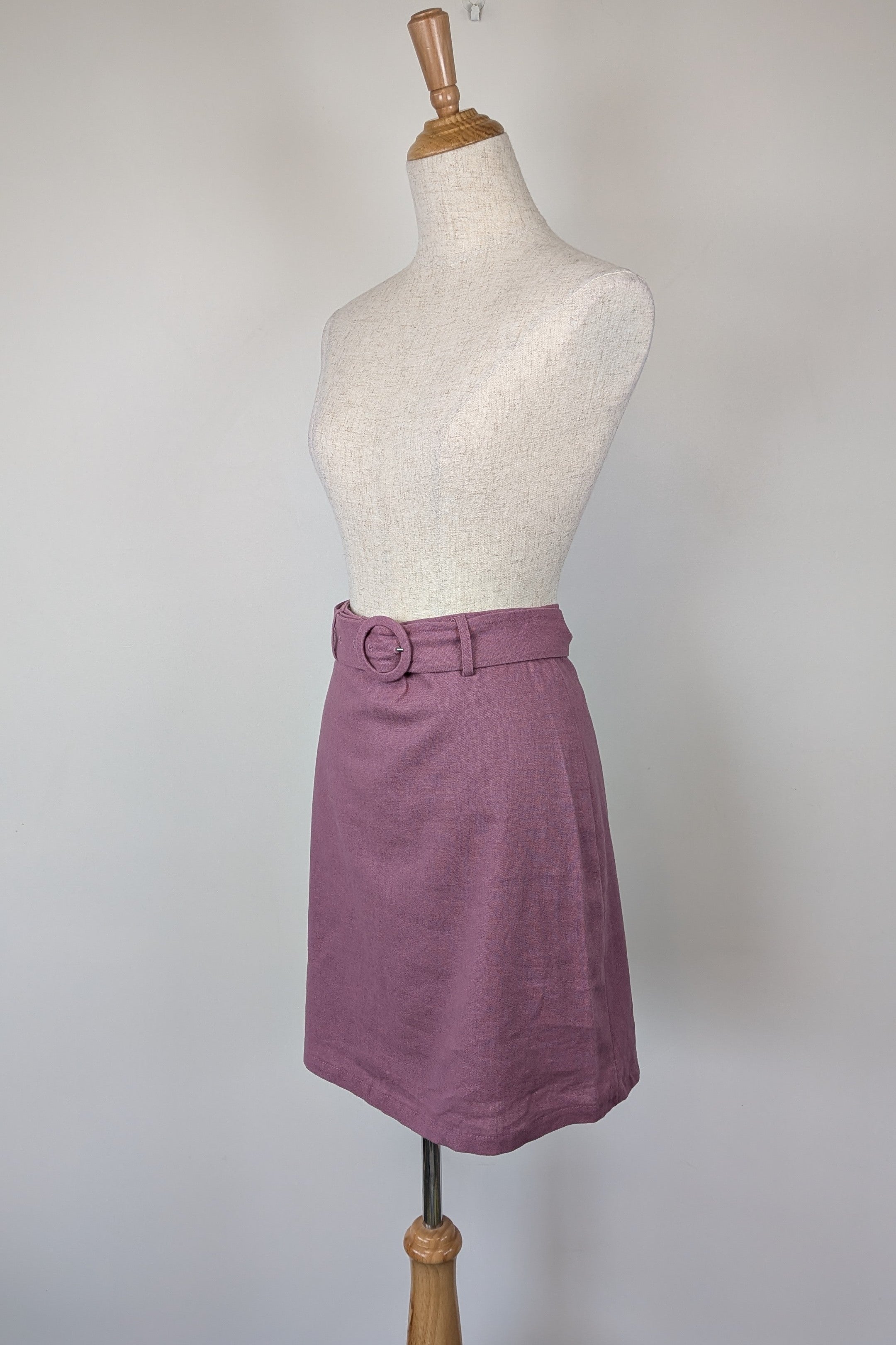 Princess Highway Ivy Mini Skirt in Grape Size 6