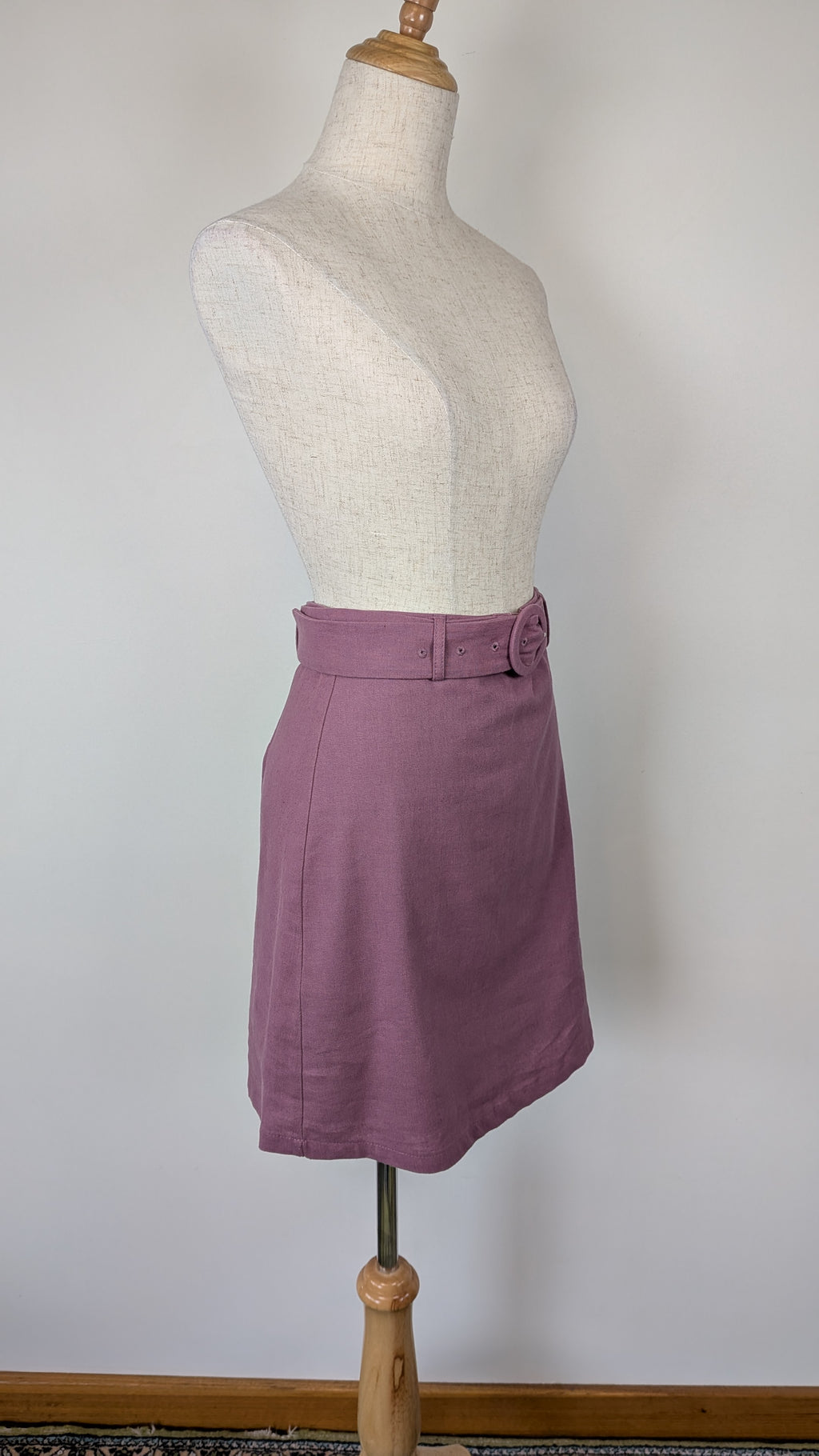 Princess Highway Ivy Mini Skirt in Grape Size 6