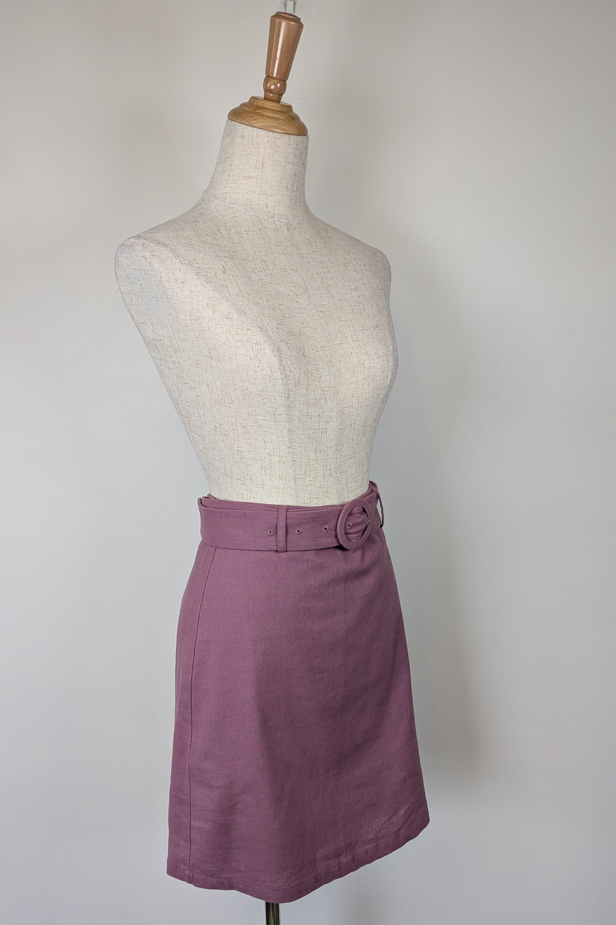 Princess Highway Ivy Mini Skirt in Grape Size 6