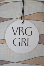 VRG GRL Heat Wave Linen Button Up Shirt Size 8 BNWT