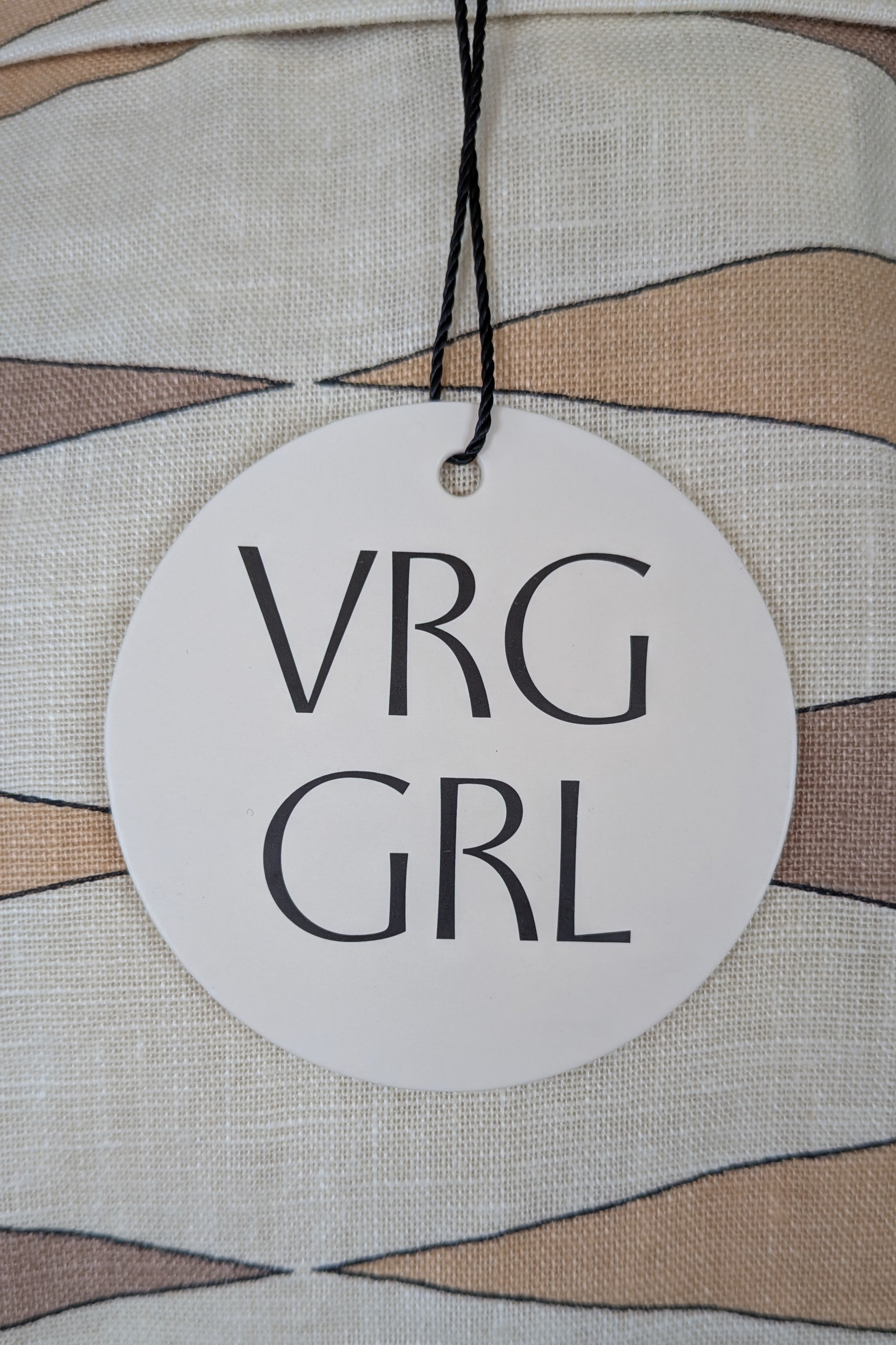 VRG GRL Heat Wave Linen Button Up Shirt Size 8 BNWT