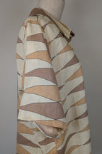 VRG GRL Heat Wave Linen Button Up Shirt Size 8 BNWT