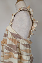 VRG GRL Malia Linen Smock Mini Dress Size 12 BNWT RRP $180
