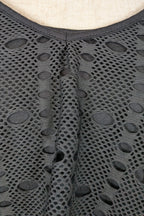 Taking Shape Black Wicker Asymmetrical Tunic Size XS BNWT RRP $109.95