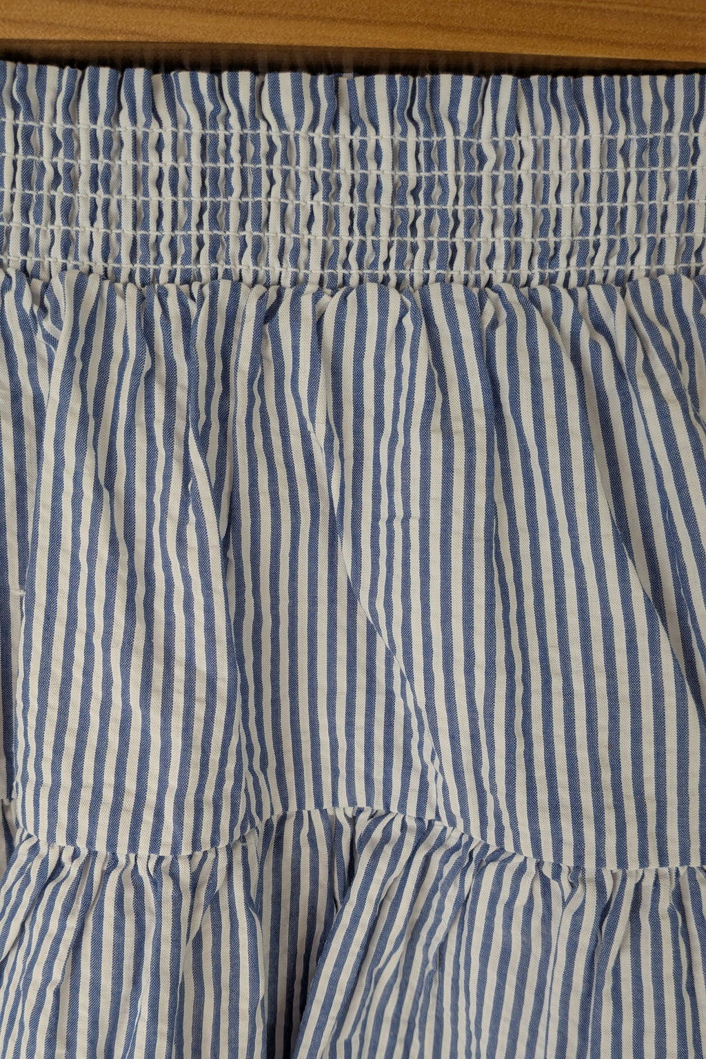 Polo Ralph Lauren Blue White Stripe Tiered Skirt Size 3 BNWT RRP $109