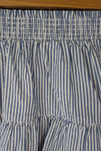 Polo Ralph Lauren Blue White Stripe Tiered Skirt Size 3 BNWT RRP $109