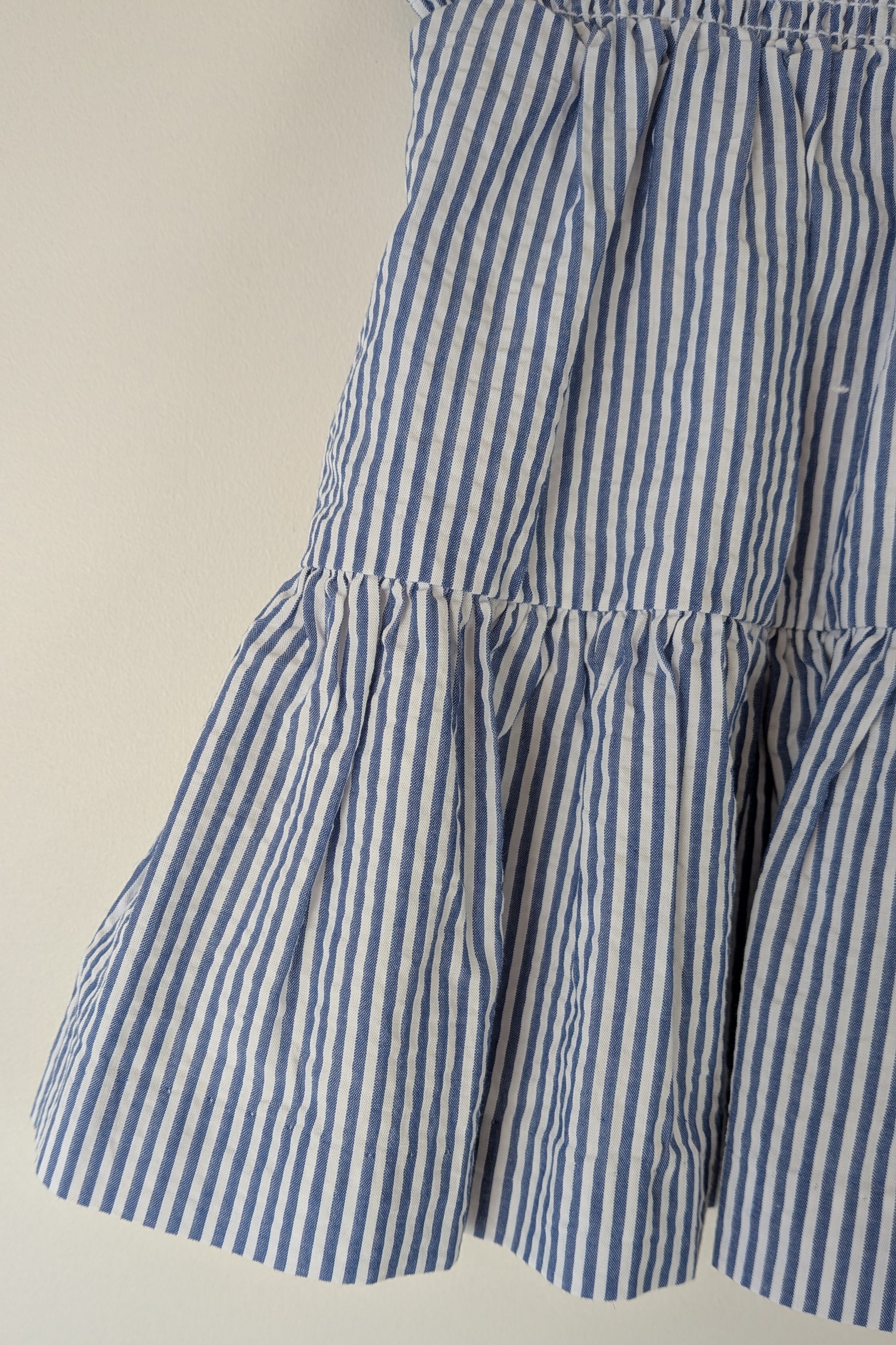 Polo Ralph Lauren Blue White Stripe Tiered Skirt Size 3 BNWT RRP $109