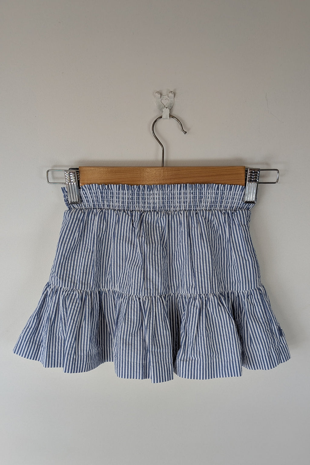 Polo Ralph Lauren Blue White Stripe Tiered Skirt Size 3 BNWT RRP $109