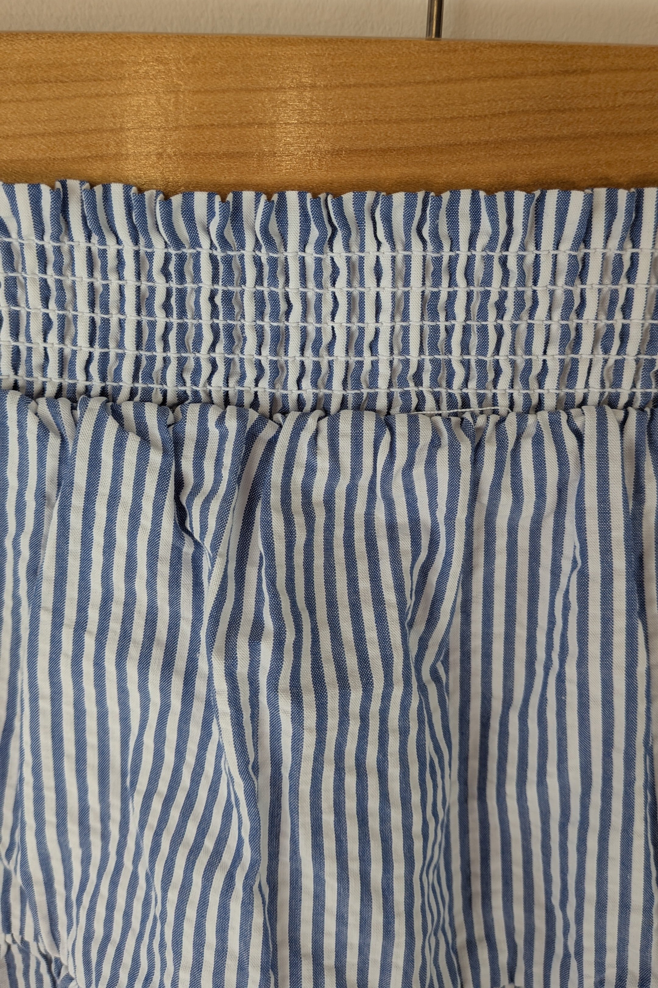 Polo Ralph Lauren Blue White Stripe Tiered Skirt Size 3 BNWT RRP $109