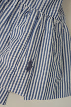Polo Ralph Lauren Blue White Stripe Tiered Skirt Size 3 BNWT RRP $109