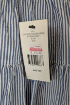 Polo Ralph Lauren Blue White Stripe Tiered Skirt Size 3 BNWT RRP $109