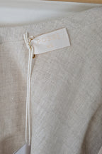 Posse Mia Linen Top in Natural Size XS BNWT