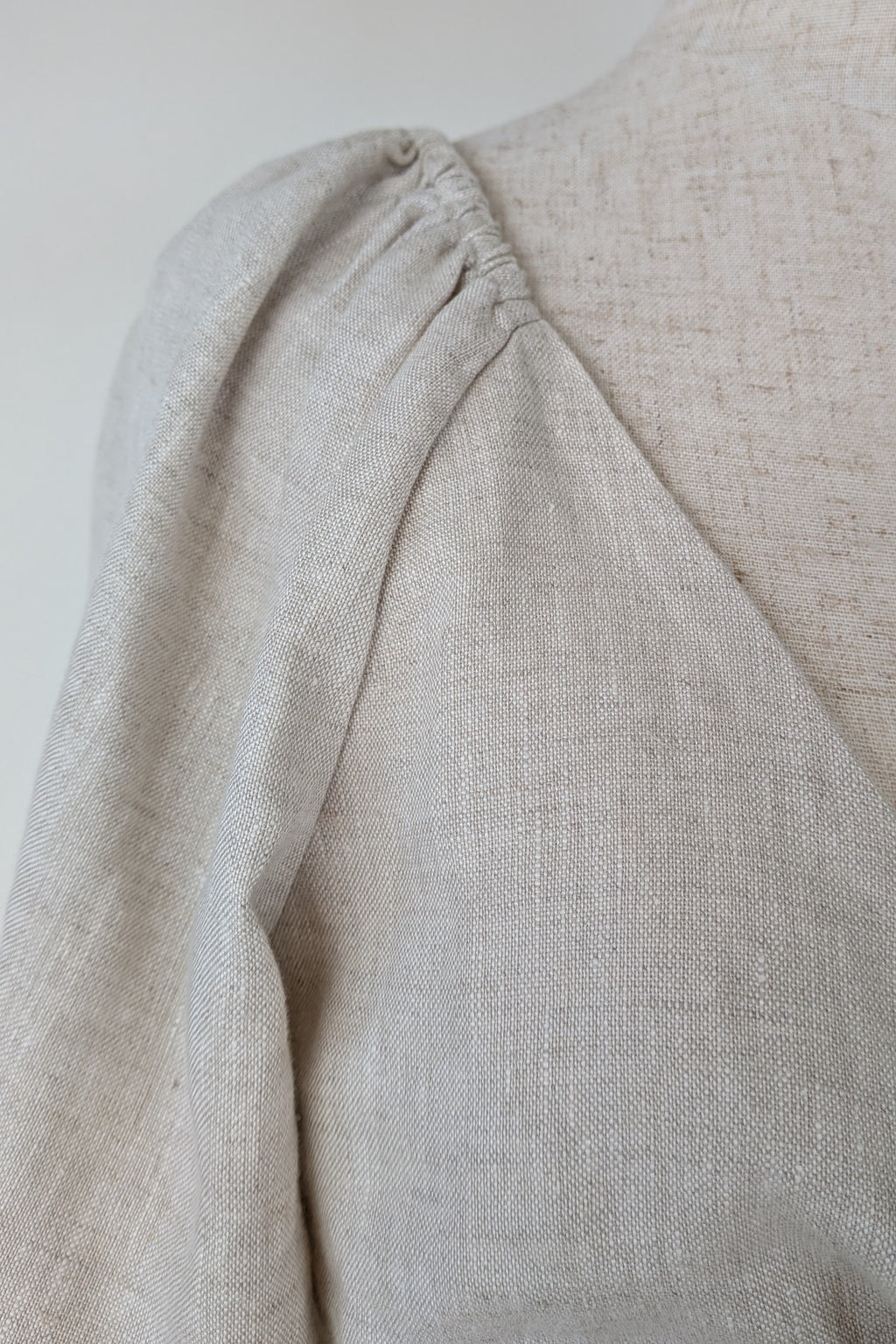 Posse Mia Linen Top in Natural Size XS BNWT