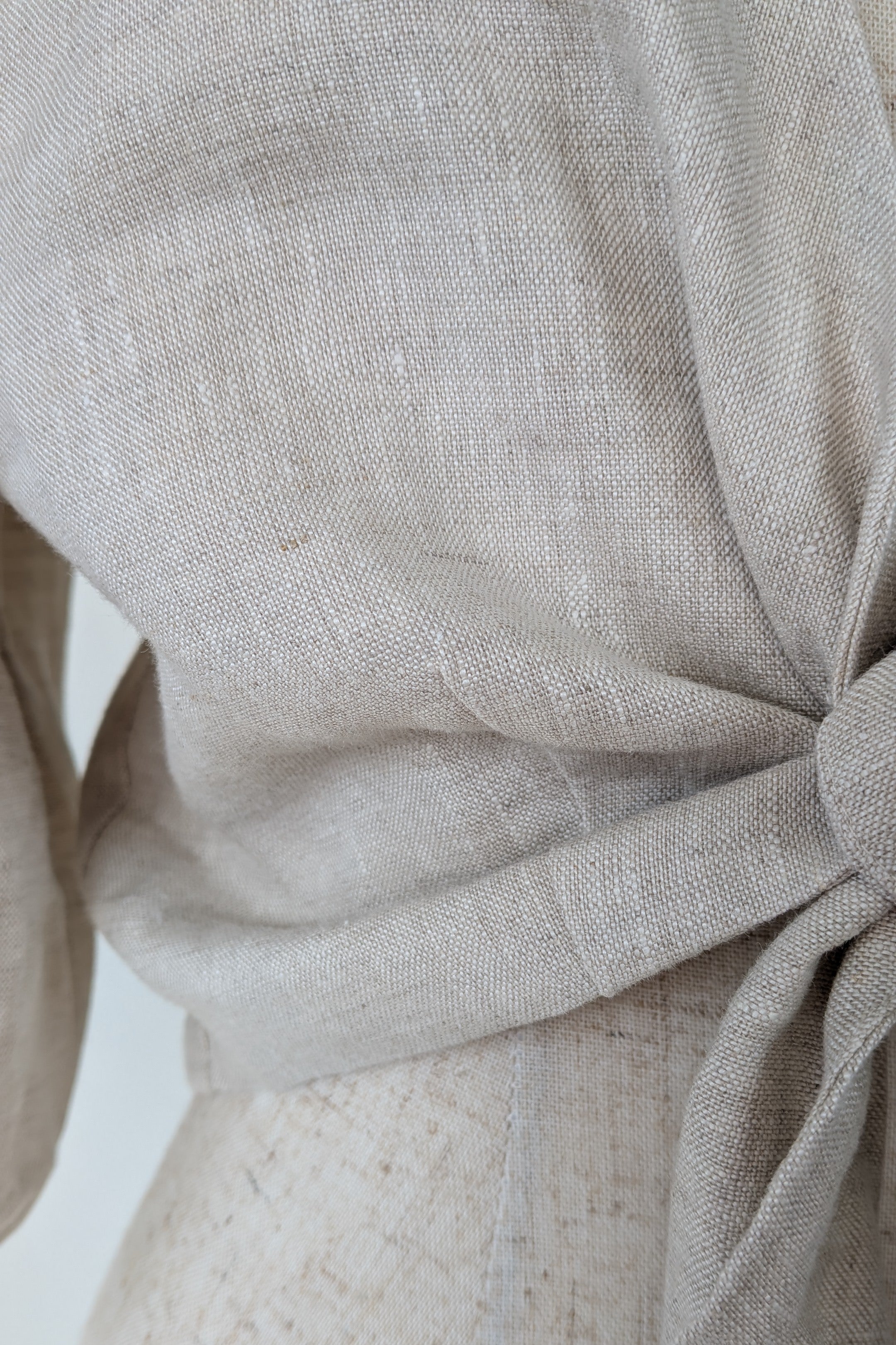 Posse Mia Linen Top in Natural Size XS Brand New With Tags